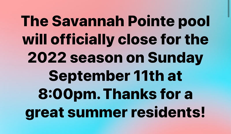 Savannah Pointe HOA